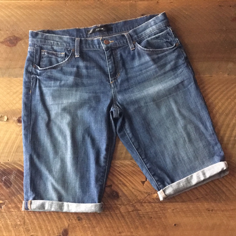 JOE’S JEANS Geordie Bermuda Shorts, size 28